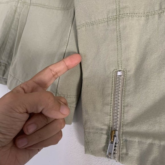 Margaret O'Leary Full Zip Anorak Utility Style Jacket Full Zip Size Small - READ - Picture 9 of 11